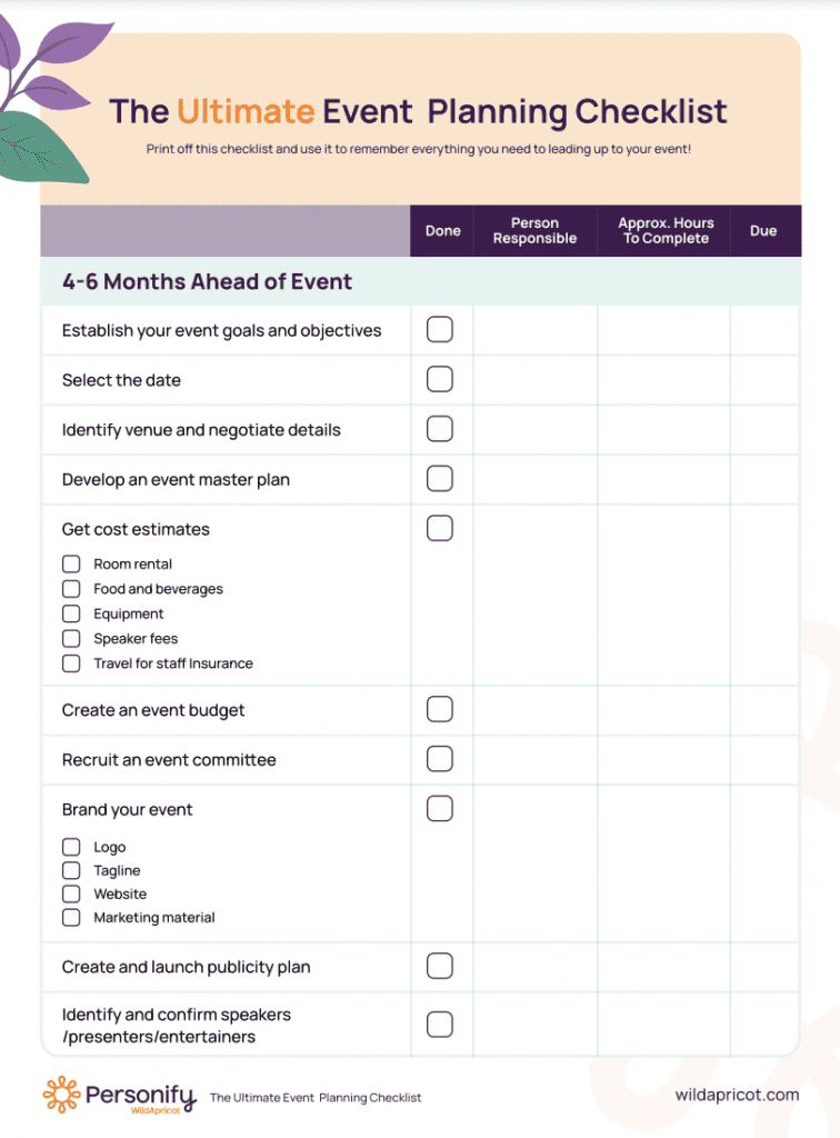 The Event Planning Checklist Used By Top Event Planners